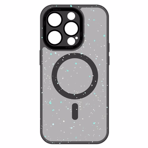 Tel Protect Magnētiskais Splash Matētais melnais apvalks viedtālrunim iPhone 15 Pro