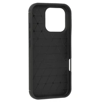 Tel Protect Carbon Elite maciņš iPhone 16 Pro melns