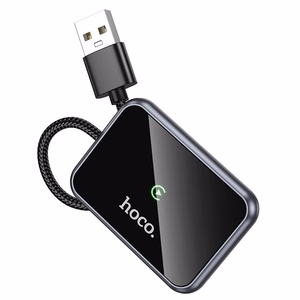Bezvadu CarPlay adapteris Hoco HU1 melns