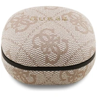 Bezvadu austiņas TWS ENC Guess 4G Classic Metal Logo rozā krāsā