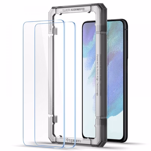 Spigen ALM Glas.tR rūdītais stikls Samsung Galaxy S21 FE - 2 gab.