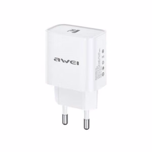 Lādētājs Awei PD61-EU 20W USB-C balts