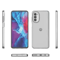 Īpaši plāns 0.5mm viedtālruņa apvalks Motorola Moto G82 5G / Moto G52 caurspīdīgs