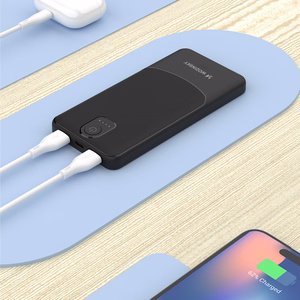 Wozinsky Wpower WPBBK-2 10000mAh portatīvais lādētājs - melna