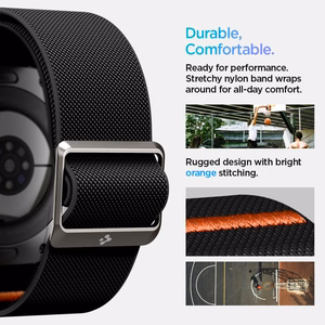 Siksniņa SPIGEN FIT LITE SAMSUNG GALAXY WATCH ULTRA (47 MM) melns