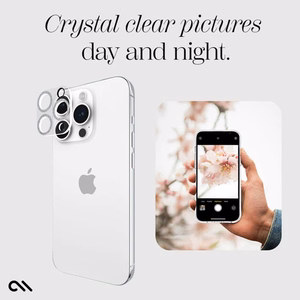 Case-Mate Sparkle Lens Protector kameru lēcu aizsargstikls ierīcei iPhone 15 Pro / 15 Pro Max, ar “Twinkle” rakstu