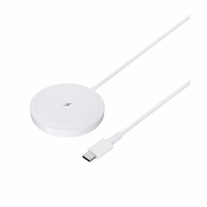 Bezvadu lādētājs BLUE STAR Charing Pad 15w saderīgs ar MagSafe, balts