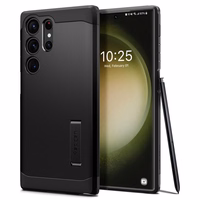 Spigen Tough Armor viedtālruņa apvalks Samsung Galaxy S23 Ultra - melns