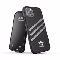 Adidas OR veidots apvalks Sievietēm iPhone 12 / iPhone 12 Pro - melns