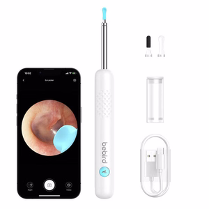 Viedā vizuālā ausu tīrīšanas ierīce Bebird R1 balta