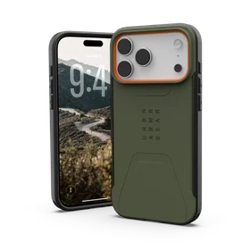UAG Civilian MagSafe Maciņš iPhone 17 Pro Max - Olive Oranžs