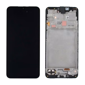 LCD экран Samsung A165 A16 4G с сенсорным стеклом и рамкой оригинальный Black (service pack)
