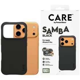 CARE by PanzerGlass Stilīgs Samba Magnētiskais viedtālruņa apvalks iPhone 17 Pro - melns
