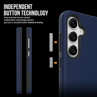 Perfectionists Trīsstūra korpuss Samsung A165 A16 4G/A166 A16 5G tumši zils