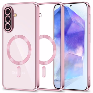 Tech-Protect MagFlex MagSafe Case for Samsung Galaxy A56 5G - Clear Pink