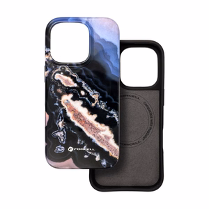 Case for iPhone 15 PRO MAX Forcell F-Protect Mirage compatible with Magsafe Military Drop-Test gold island