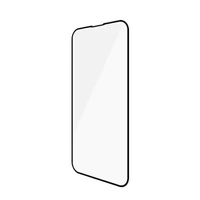 PanzerGlass E2E Microfracture antibakteriālais stikls iPhone 13 mini - ar melnu rāmi
