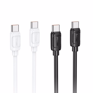 Кабель USB C to USB C Hoco PD 5A 240W 1 m X115 черный