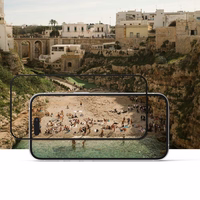 Ringke Easy Slide privātuma stikls 2 gabalu iPhone 16 Pro Max