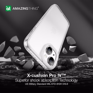 Amazing Thing Titan Pro apvalks 10FT IP156.7TPCL Iphone 15 Plus - caurspīdīgs