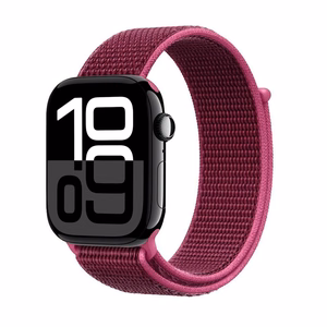 Crong Nylon Apple Watch sporta siksniņa, 38/40/41/42 mm, Magenta Fusion