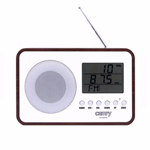 Camry CR 1153 – pārnēsājams digitālais radio, melns/balts