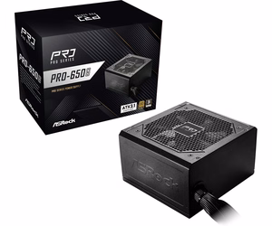 ASRock PRO-650G 650W 80 PLUS Gold barošanas bloks