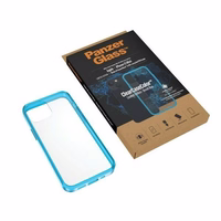 PanzerGlass ClearCase iPhone 13 Mini 5.4" Antibacterial Military grade Bondi zils 0326