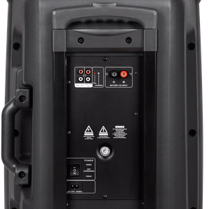 Aktīvā skaļruņu kolonna ar 2 bezvadu UHF mikrofoniem, SD, Bluetooth, FM, USB, 60 W