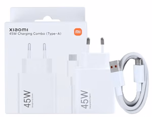 Lādētājs oriģināls Xiaomi (BHR8297CN) 45W + type-C kabelis balts kastē
