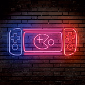 Neon PLEXI LED GAME CONSOLE multicolor FPNE27 Forever Light