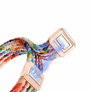 Tech-Protect NylonMag siksna Xiaomi Smart Band 8 / 9 / NFC - melna
