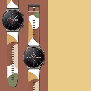 Ремешок Moro для Huawei Watch GT2 Pro силиконовый браслет узор 5