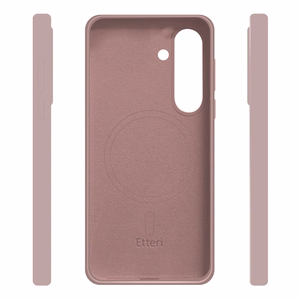 Etteri Silikona Mag maciņš for Samsung Galaxy S26 gaiši rozā