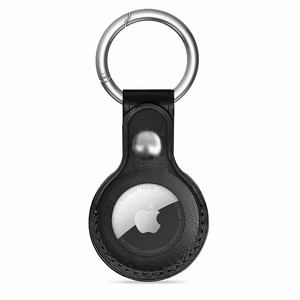 Tech-Protect NaturalFit apvalks Apple AirTag 1/2 - melns