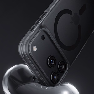 Melns Benks Magnetic Lucid Armor Pro kevlara vāciņš ar metāla rāmi (C.K.PC.AP.BK.0073), paredzēts iPhone 18 Pro Max / iPhone 17 Pro Max ar Camera Control pogu