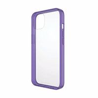 PanzerGlass ClearCase antibakteriālais viedtālruņa apvalks ar Military Grade sertifikātu iPhone 13 / 14 / 15 - caurspīdīgs violets