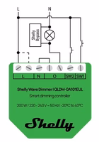 Shelly Wave Dimmer EU LR Smart Dimming Controller zaļš