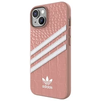 Adidas OR Samba Alligator iPhone 14 / 15 / 13 6.1" rozā-balts/mauve-balts 50199