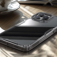 Nillkin Nature Pro viedtālruņa apvalks iPhone 16 Pro - caurspīdīgs un balts