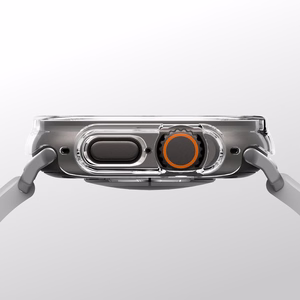 AmazingThing Minimal aizsargājošs vāciņš Apple Watch UItra 3 49mm - Caurspīdīgs