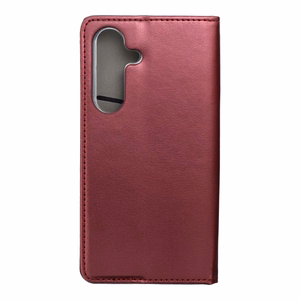 Viedtālruņa apvalks SMART MAGNETO paredzēts SAMSUNG S25 bordo