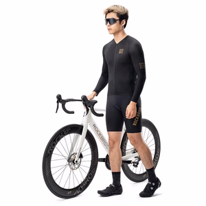 Rockbros YDCX008 Diamond Long Sleeve Cycling Jersey Size L - Black
