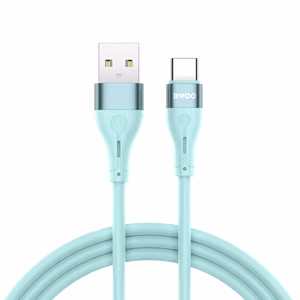 BWOO Cable USB - USB-C 1m 3A Minimalist Silicone White X280C