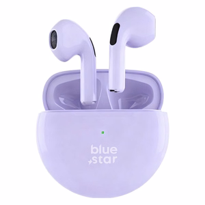Wireless earbuds BLUE STAR Circle Beat TX3 TWS lavender