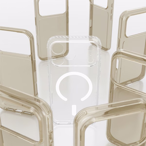 AmazingThing Titan Pro Lens maciņš modelim iPhone 18 Pro Max, ar kameras aizsargu un siksniņas stiprinājumu, saderīgs ar MagSafe – krāsa: caurspīdīga