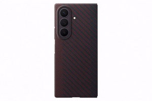 Samsung Galaxy Z Fold8 Ultra aramīda šķiedras magnētiskais vāciņš ar 2 pretatspīduma plēvēm, violets
