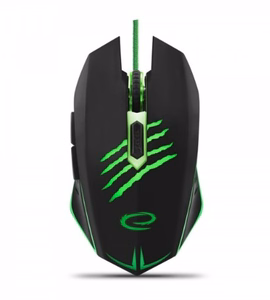 Esperanza EGM209G mouse Right-hand USB Type-A Optical 2400 DPI