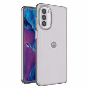 Ultra Clear 0.5mm чехол для Motorola Moto G82 5G / Moto G52 тонкая накладка прозрачный