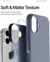 Korpuss Mercury Pure Magsafe Silicon Case Apple iPhone 17 lavandrs pelēks